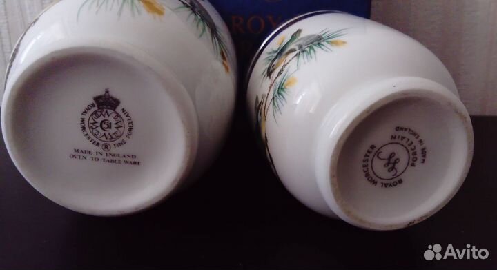 Кодлеры Royal Worcester фарфор винтаж