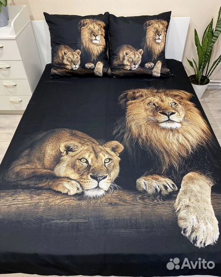 Постельное белье Жемчужина 3D 2-х спальный