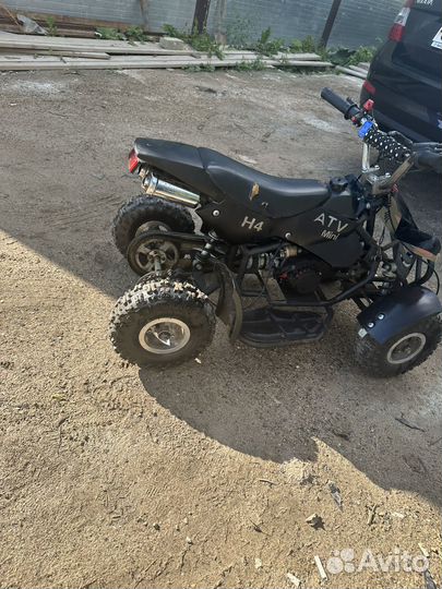 Детский квадроцикл atv h4 mini