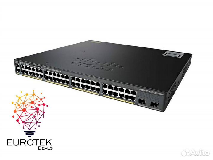 Коммутаторы Cisco WS-C2960-48TC-L новые