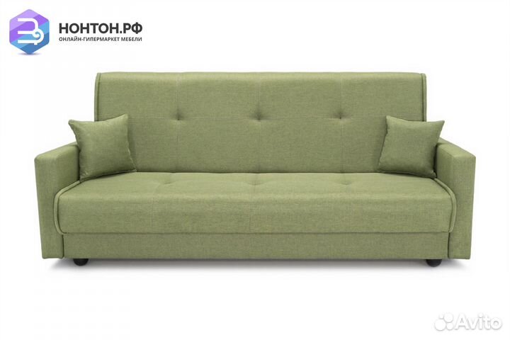 Диван книжка Прайм светло-зеленый