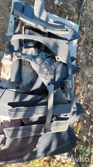 Хендай Элантра Блок управления. Пластик салона