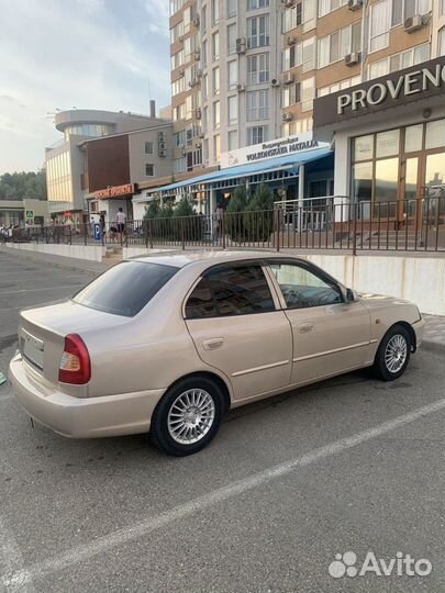 Hyundai Accent 1.5 AT, 2003, 295 000 км