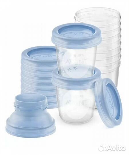Баночки для хранения Avent