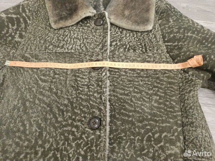 Дубленка натуральная женская 46 48 размер