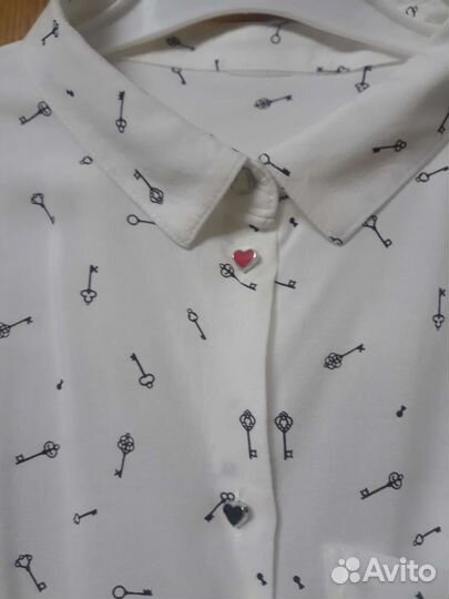 3 школьные блузки 146рост