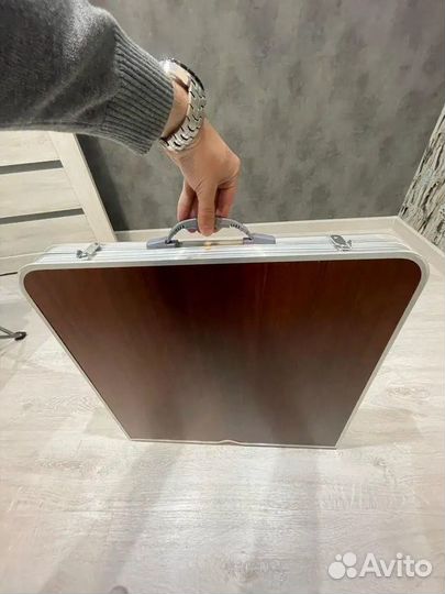 Стол складной туристический с 4 стульями новый