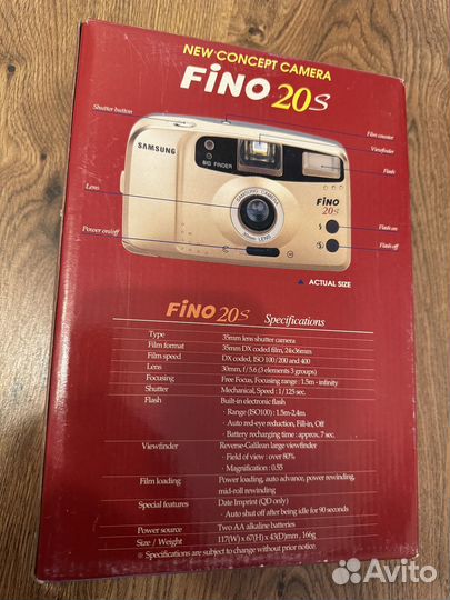 Плёночный фотоаппарат(новый)