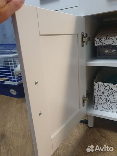 Письменный белый стол бримнэс (brimnes) IKEA