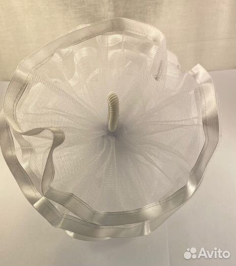 Банты для волос оптом белые