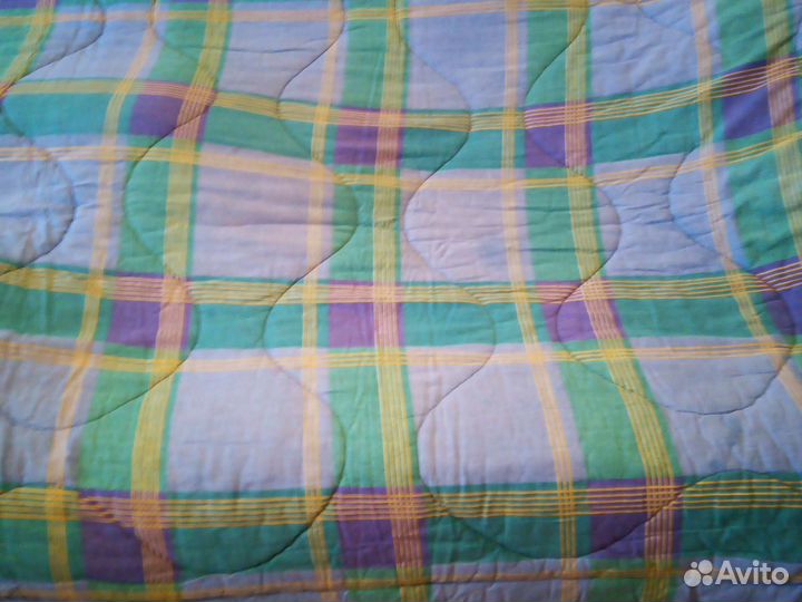 Одеяло овечья шерсть, верх хлопок