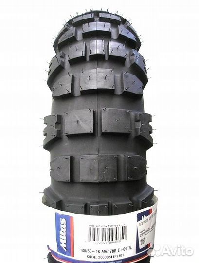 Mitas E-09 130/80-18 мотошина митас тур эндуро