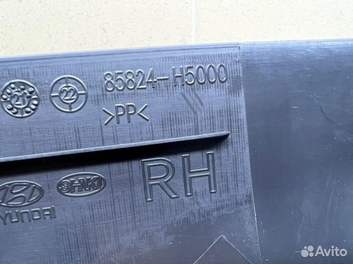 Накладка порога (внутренняя) передняя правая