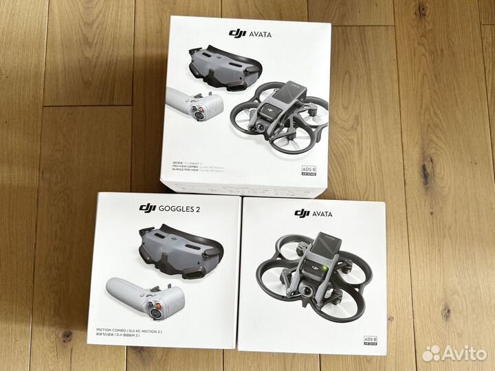 FPV дрон DJI Avata Pro-View Combo (Новый)