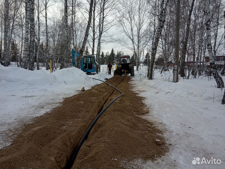 Услуги Бара Траншеекопатель мтз 82