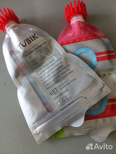 Многоразовый пауч для пюре