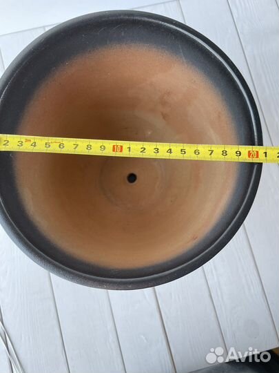 Горшок для цветов керамический