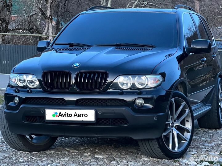 BMW X5 4.4 AT, 2004, 300 000 км