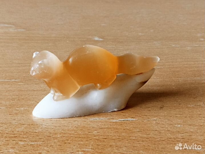 Статуэтка. Фигурка. Камень. Селенит. СССР