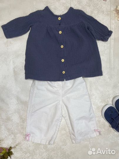 Пакет одежды на девочку 86 размер