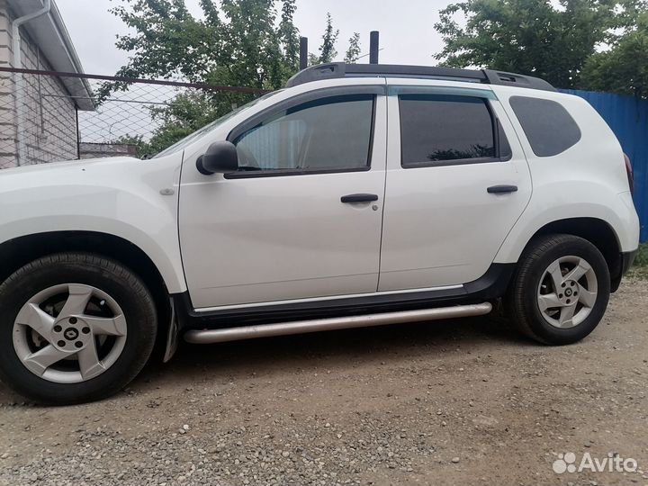 Пороги на renault duster