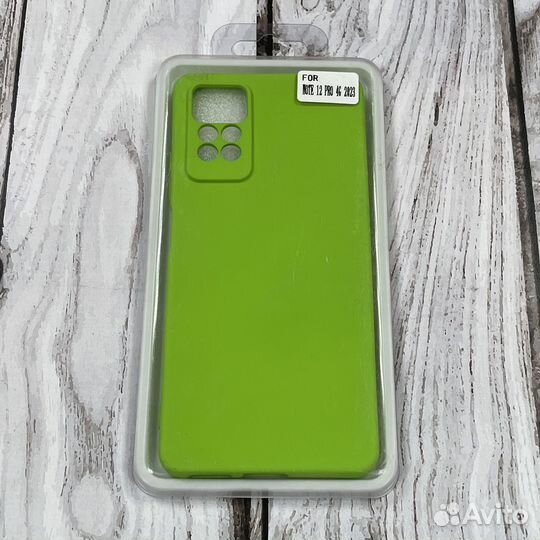 Чехол для Rеdmi Nоtе 12 Рrо 4G зеленый