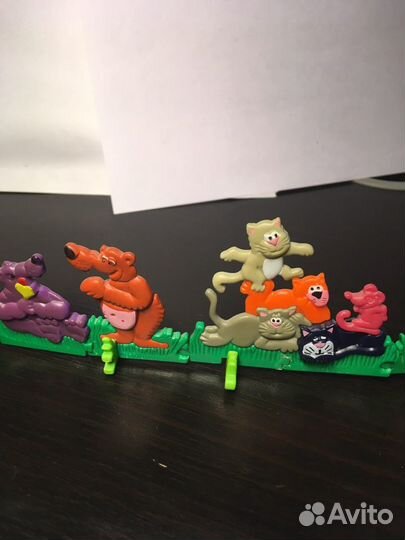 Серия киндеров сборка Ноев Ковчег,забор