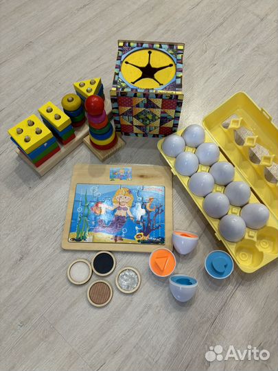 Развивающие игрушки от 1 года пакетом