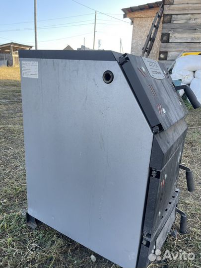 Твердотопливный котел зота бу