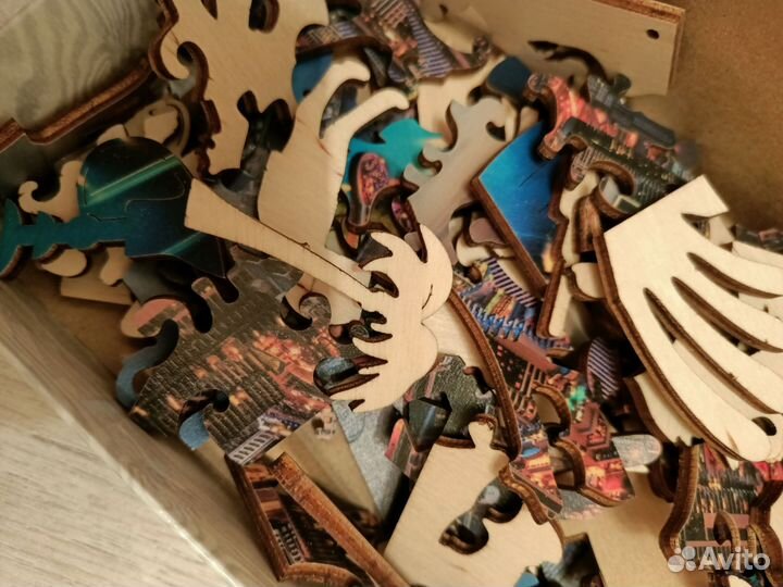 Деревянный пазл 105 деталей 280х200мм