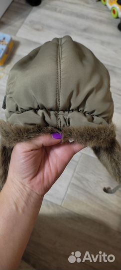 Шапка зимняя на мальчика 2 года