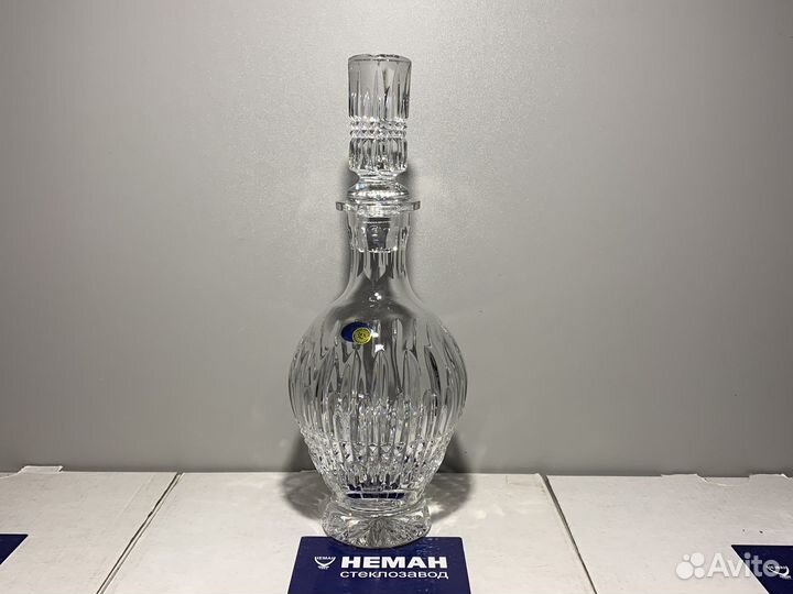 Хрустальный набор для водки, виски и коньяка