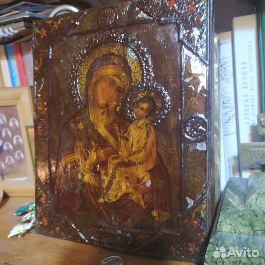 Старинные иконы Казанская 19в