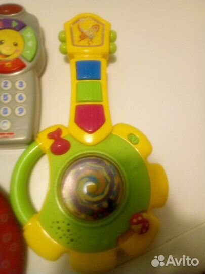 Fisher price djeco игрушки пакет