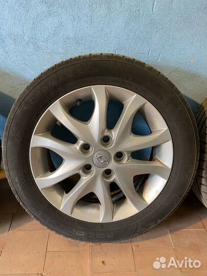 Литые диски 5х114.3 R16 Hyundai/KIA c шинами