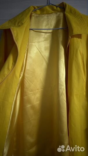 Ветровка индивидуальный пошив 50 размер желтая