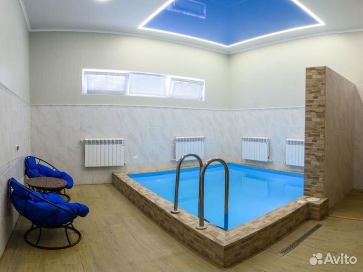 Баня Сауна с бассейном Мистери