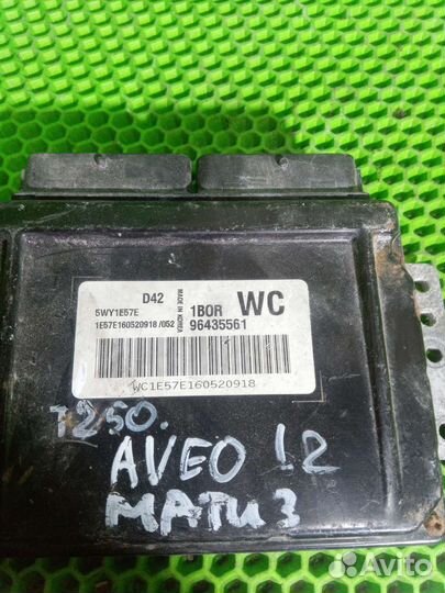 Эбу авео 1.2 мозги блок управления двигателем