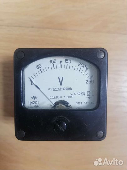 Вольтметр, нч