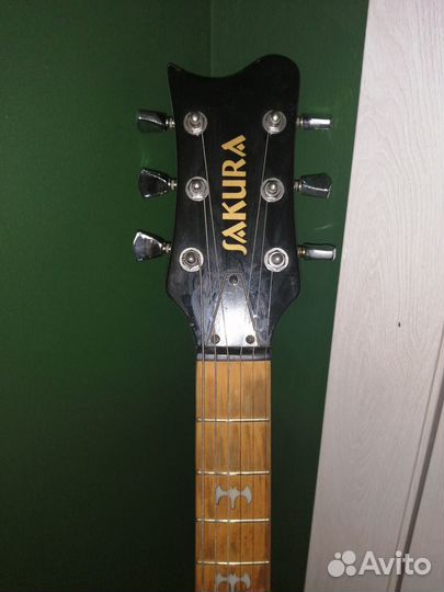 Электрогитара с комбиком и тёплым чехлом