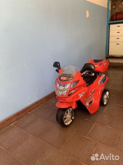 Детский мотоцикл на аккумуляторе бу