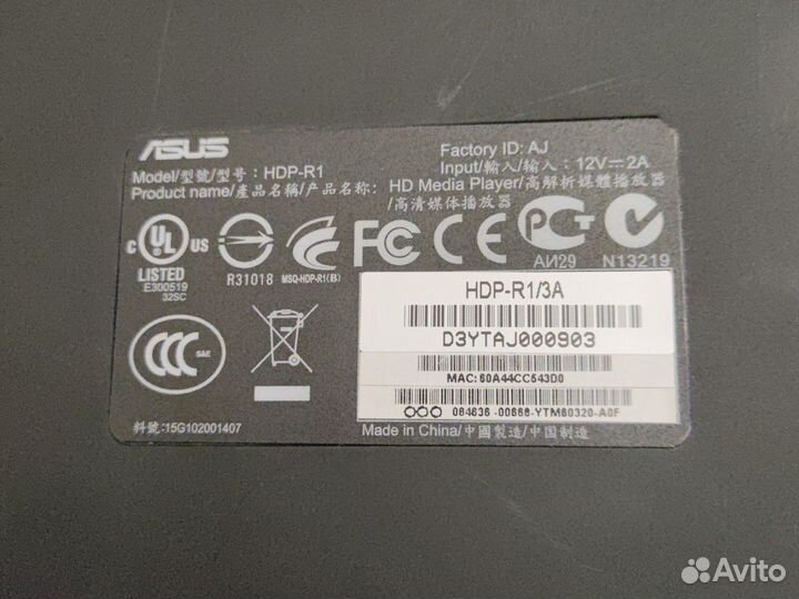 Медиаплеер asus oplay HDP-1