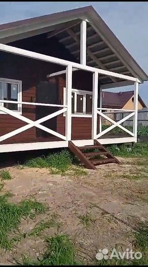 Баня 4*6 с террасой