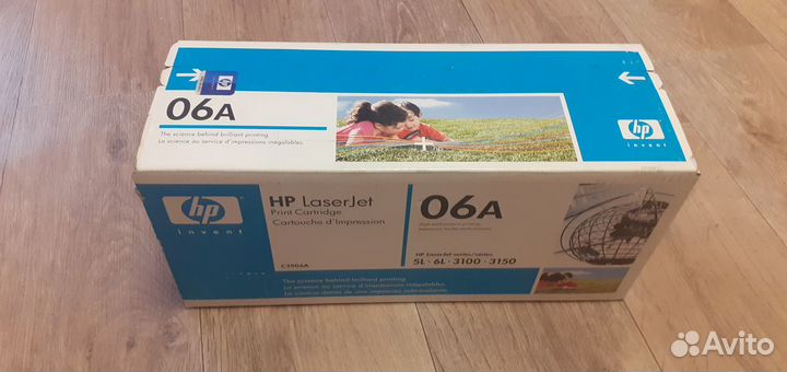Новый картридж C3906A для принтеров HP (оригинал)