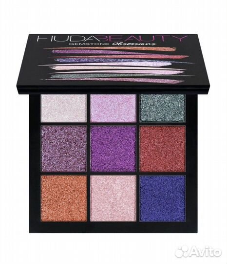 Палетка теней Huda beauty, Gemstone Obsessions