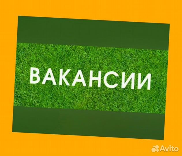 Подсобный работник Работа вахтой Аванс еженед. Жил