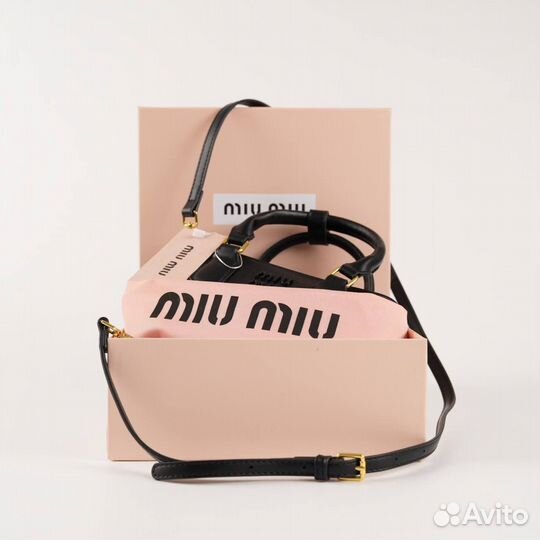 Сумка miumiu черная