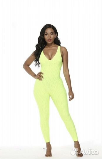 Комбинезон спортивный для фитнеса