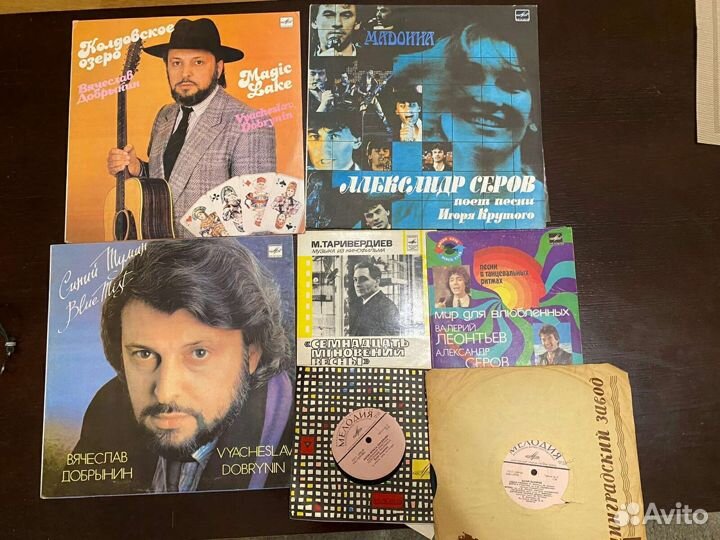 Грампластинки 25 шт