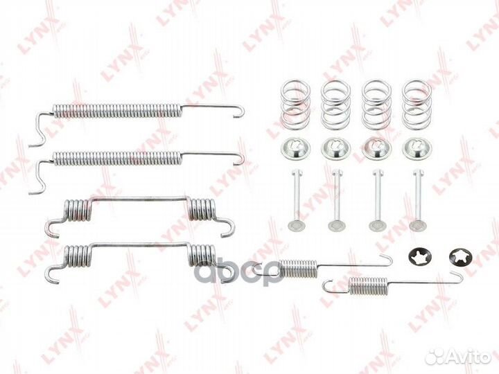 Ремкомплект для установки барабанных колодок